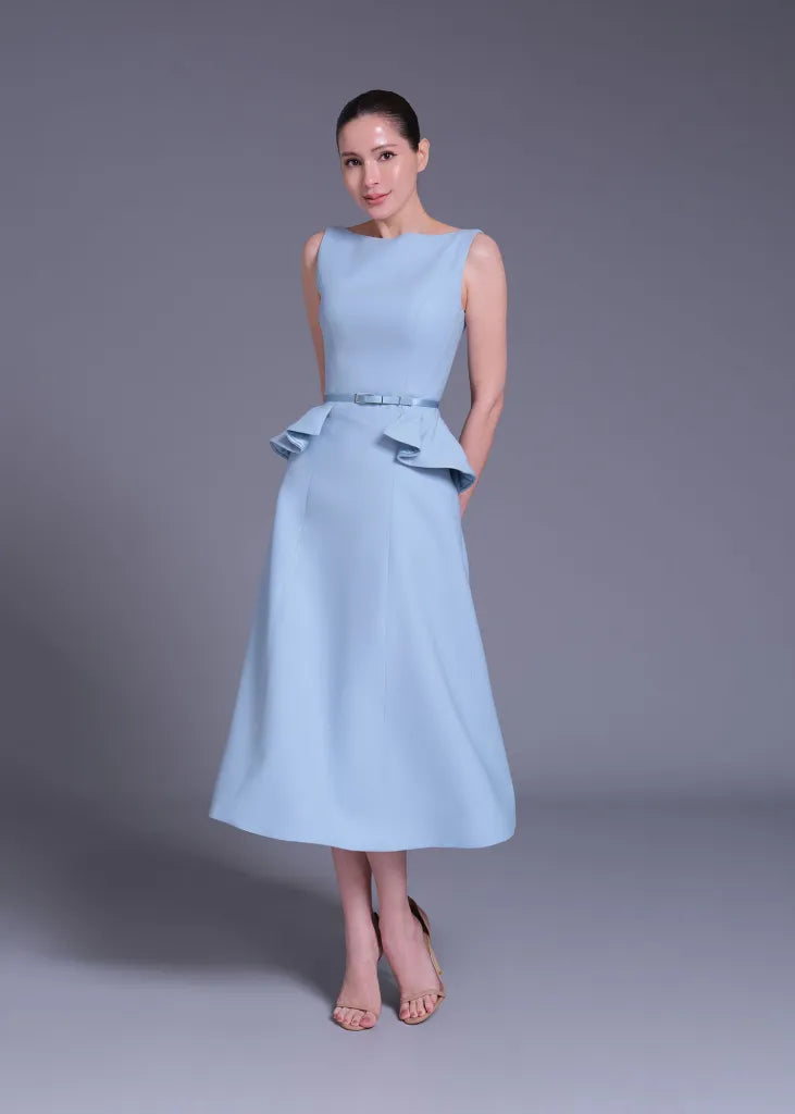 Cloud Boscobel Ruffled Waist Dress