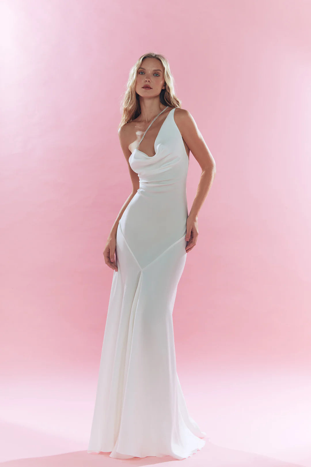 Signature White Ocean Siren Gown