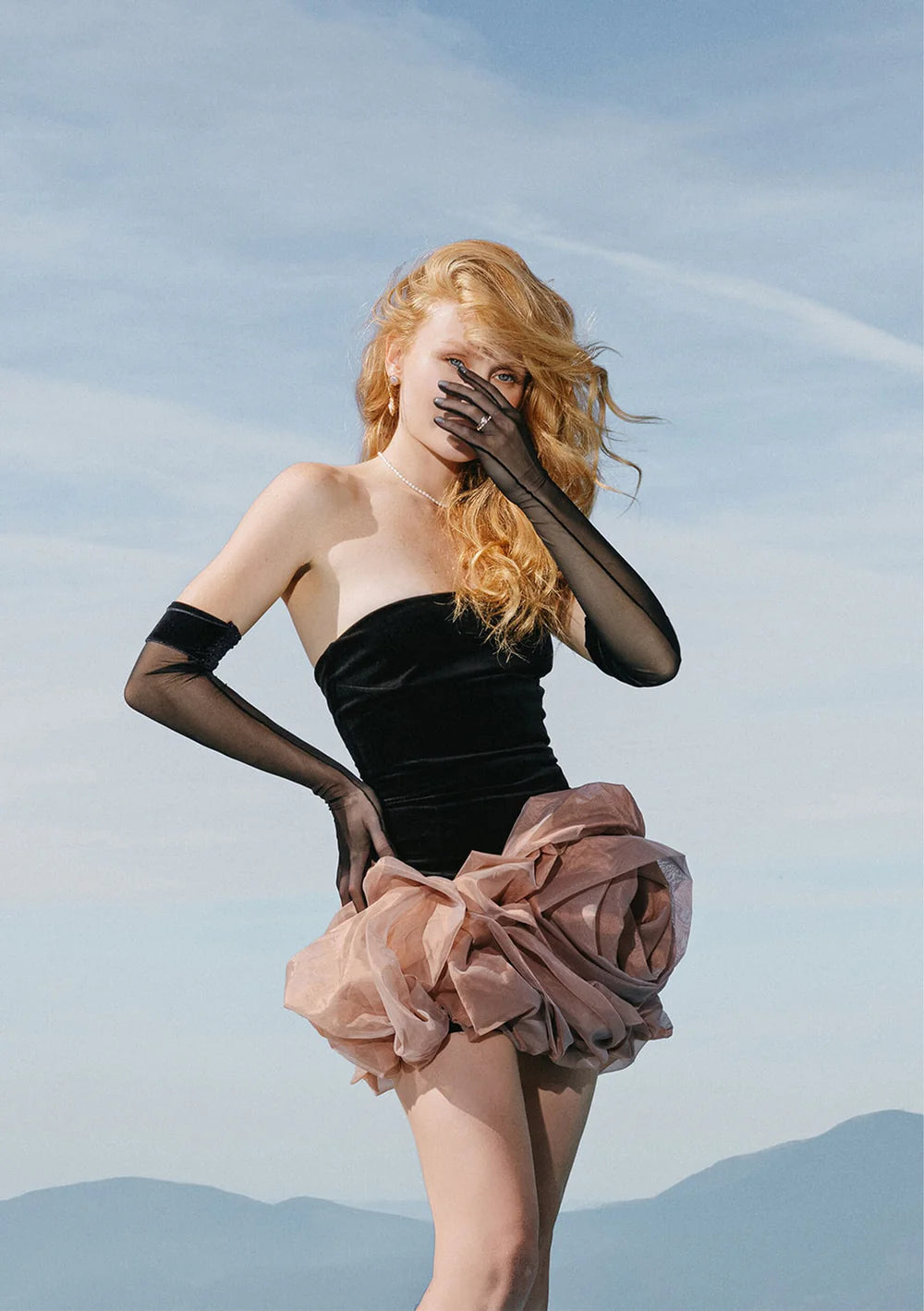 Roman Rose Blush Dress