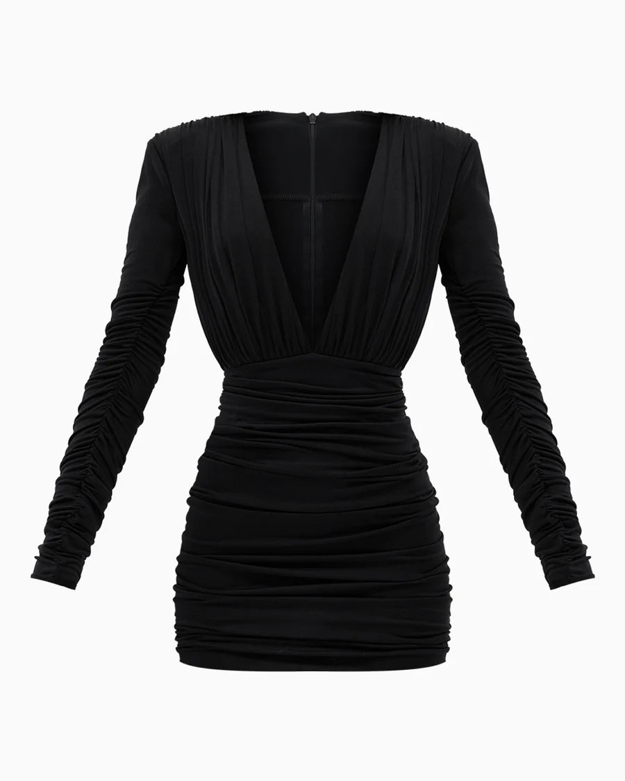 Lutea Black Siren Dress