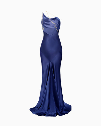 Signature Navy Ocean Siren Gown