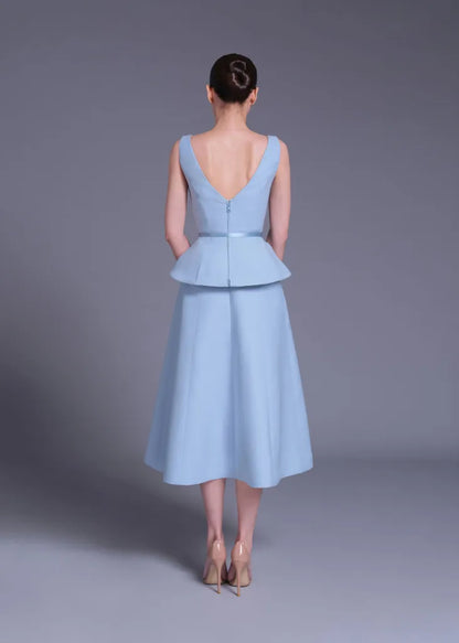 Cloud Boscobel Ruffled Waist Dress