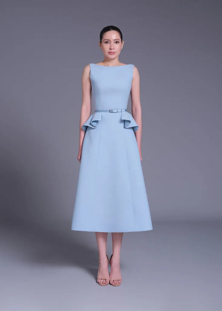 Cloud Boscobel Ruffled Waist Dress