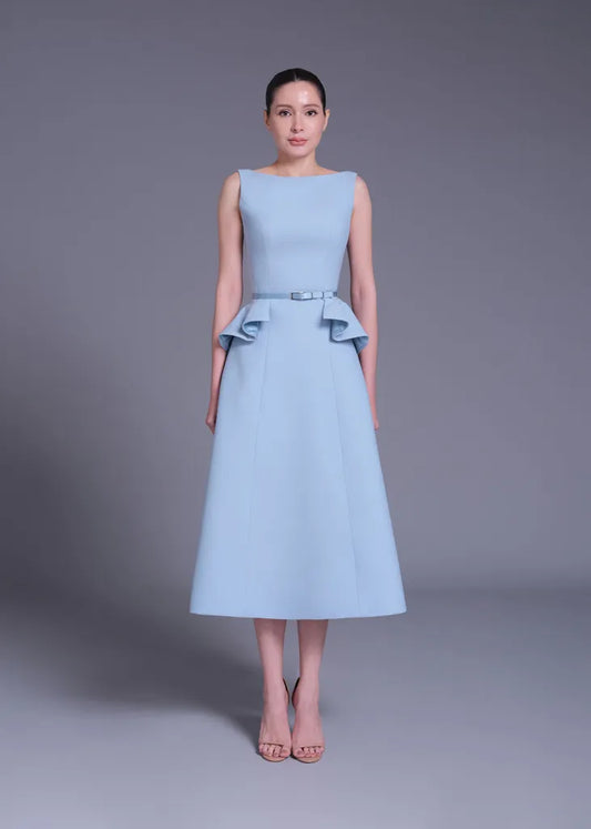 Cloud Boscobel Ruffled Waist Dress
