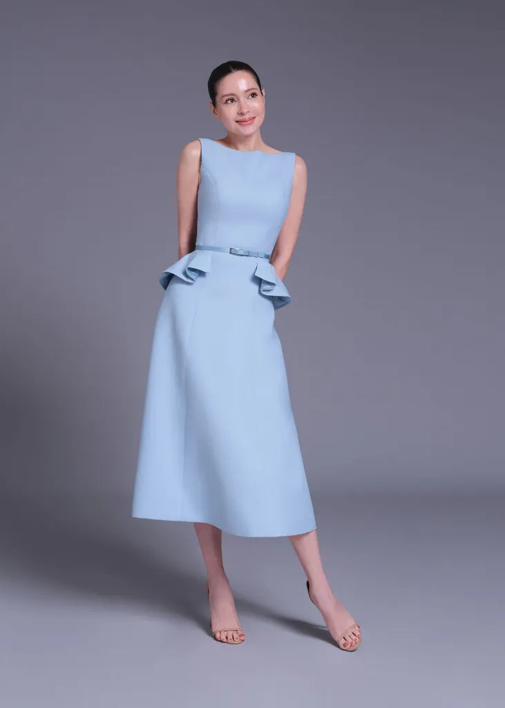 Cloud Boscobel Ruffled Waist Dress
