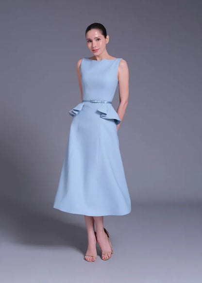Cloud Boscobel Ruffled Waist Dress