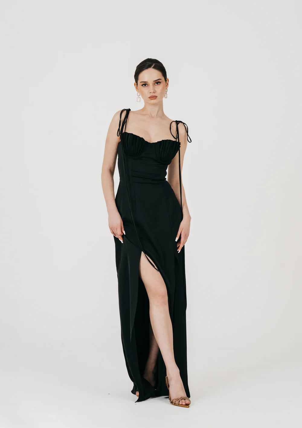 Deep Obsidian Mermaid Dress