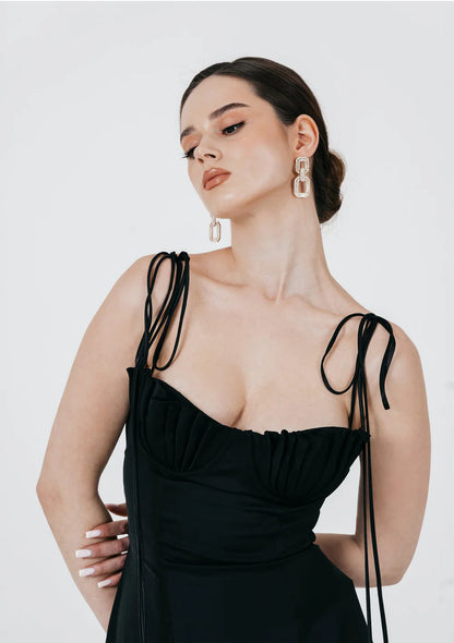 Deep Obsidian Mermaid Dress