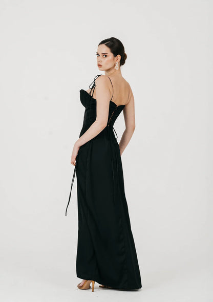 Deep Obsidian Mermaid Dress