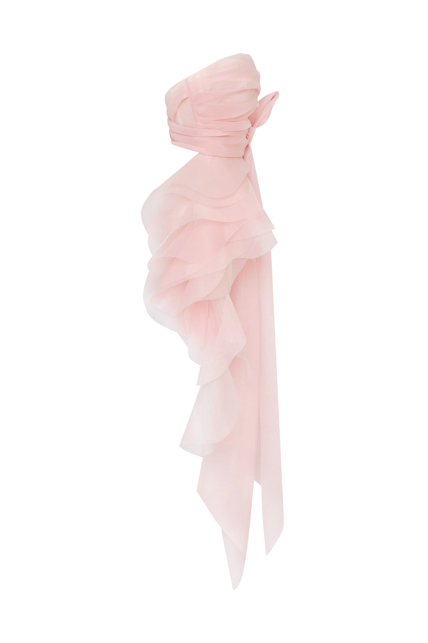 Blush Whisper Organza Top