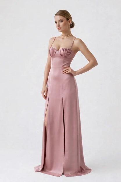 Rose Mermaid Blush Dress