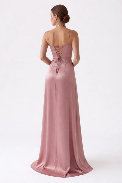 Rose Mermaid Blush Dress