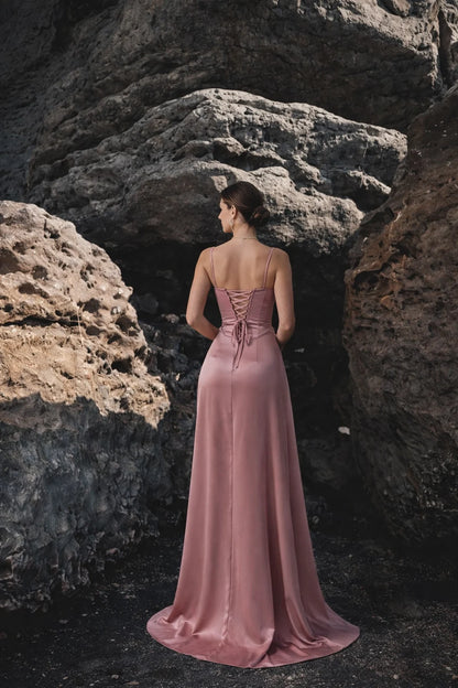 Rose Mermaid Blush Dress