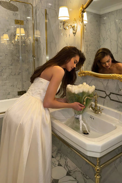 Fleur Tuck Corset Dress