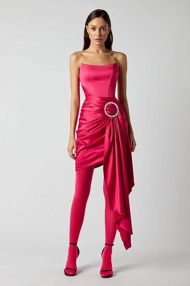 Sovereign Corset Wrap Dress