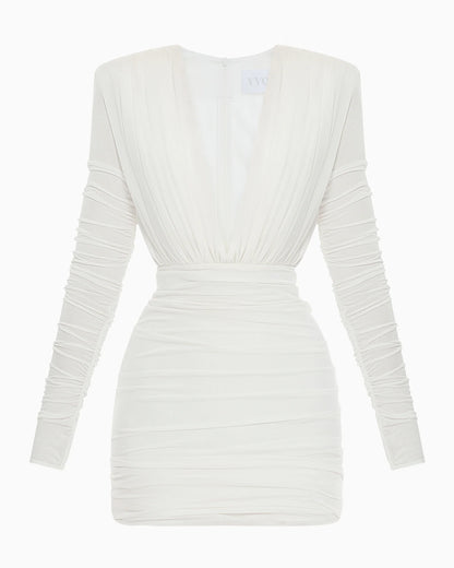 Lutea White Siren Dress