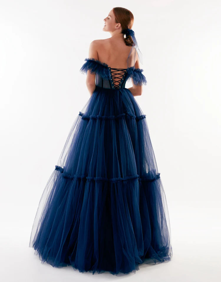 Velora Off Shoulder Gown