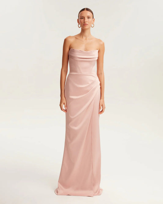 Opulent Draped Dress