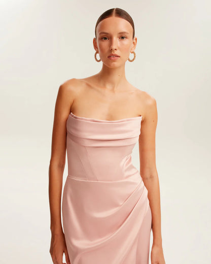 Opulent Draped Dress