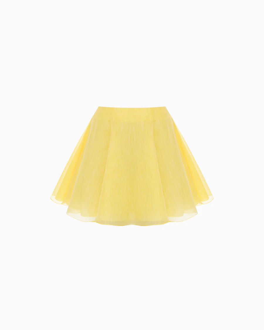 Myosotis Jaune Skirt Mini