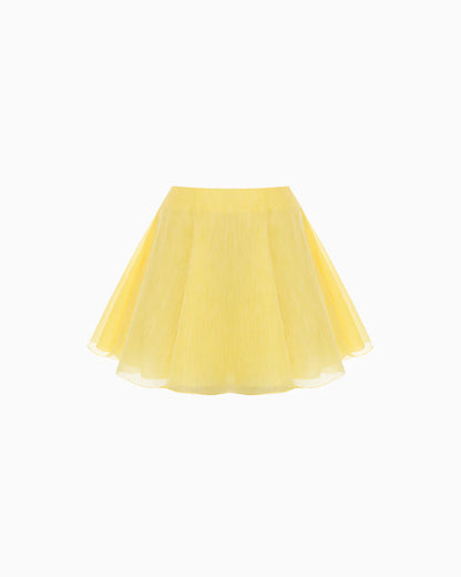 Myosotis Jaune Skirt Mini