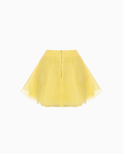 Myosotis Jaune Skirt Mini