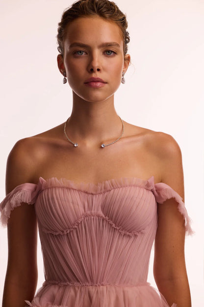 Ruffled Flirty mini dress