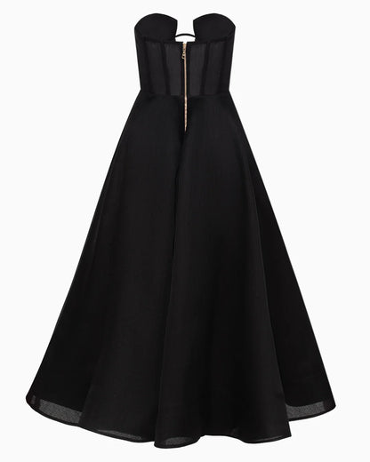 Pivoine Obsidian Midi Dress