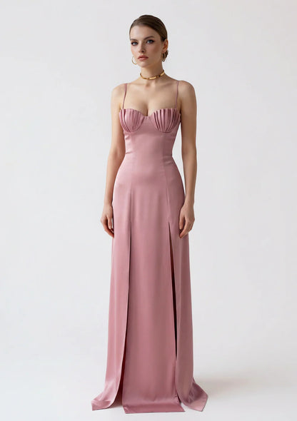 Rose Mermaid Blush Dress