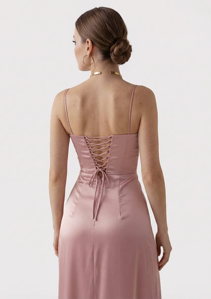 Rose Mermaid Blush Dress