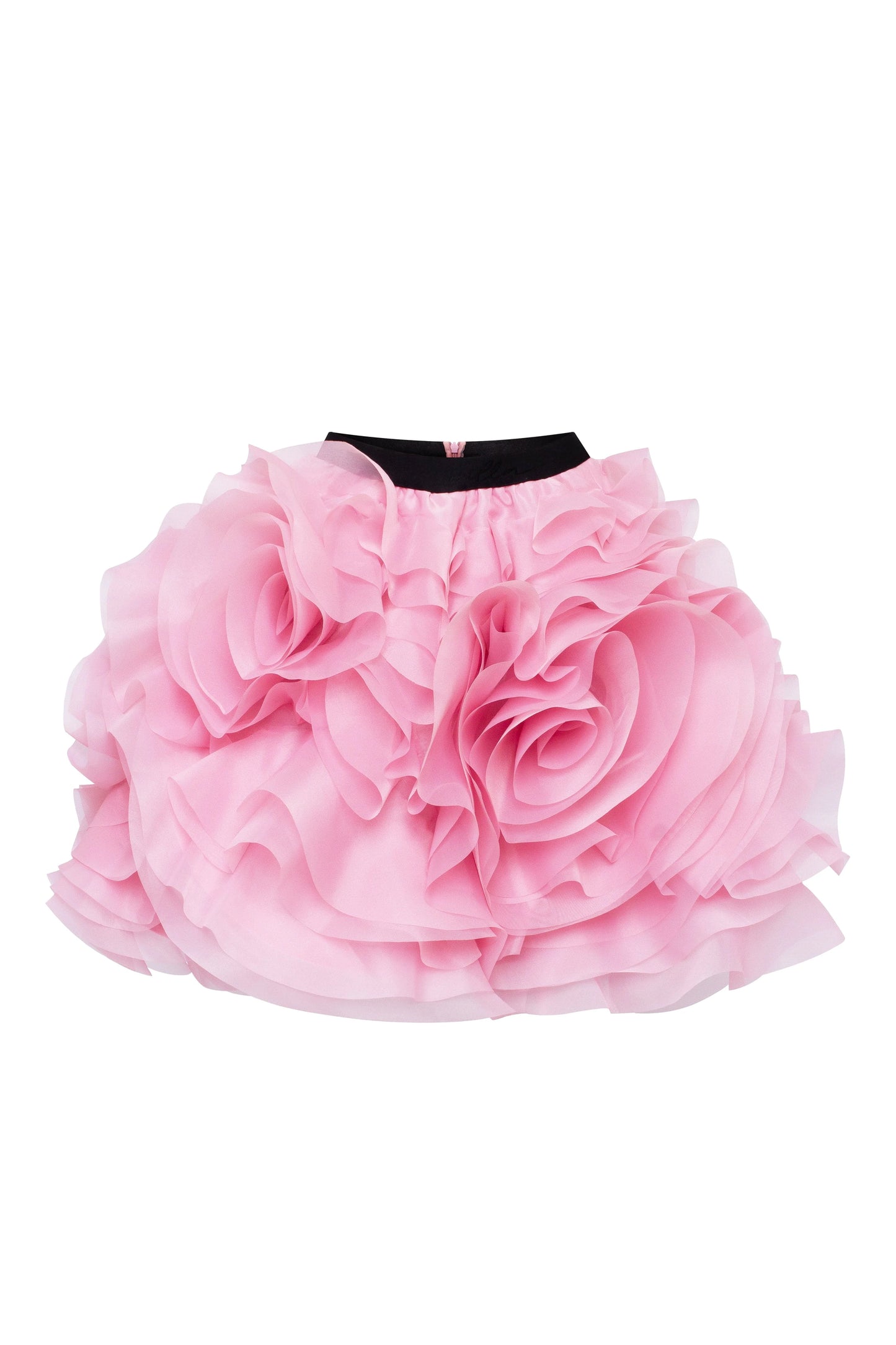 Strapless Corset Top & Ruffled Tulle Mini Skirt Set