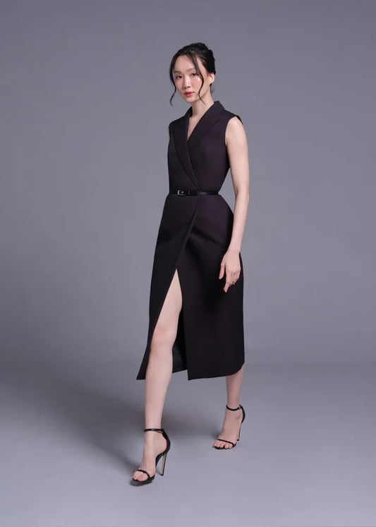 Black Midi Dress