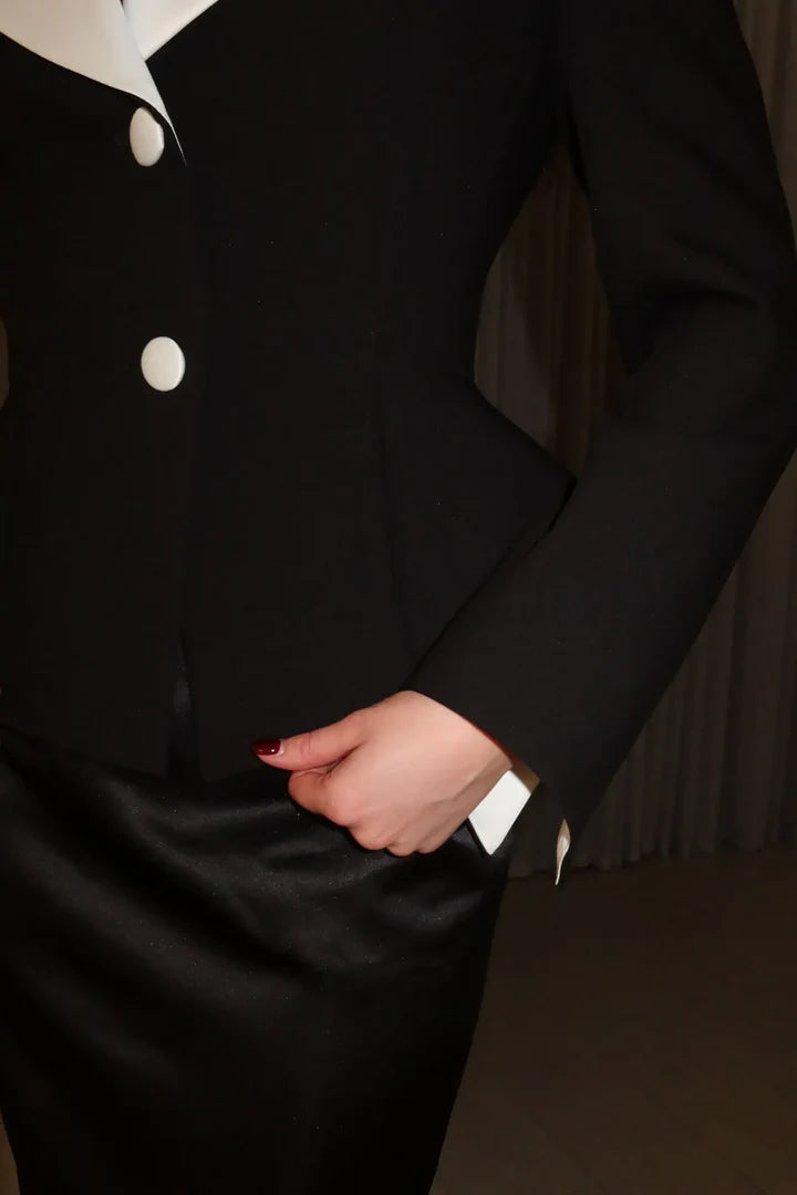 Peplum Curve Fit Jacket