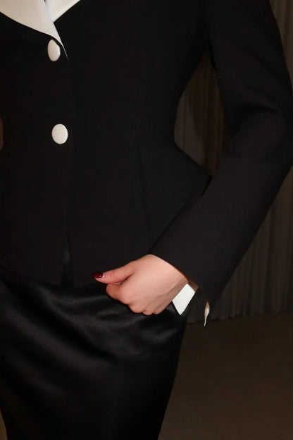 Peplum Curve Fit Jacket