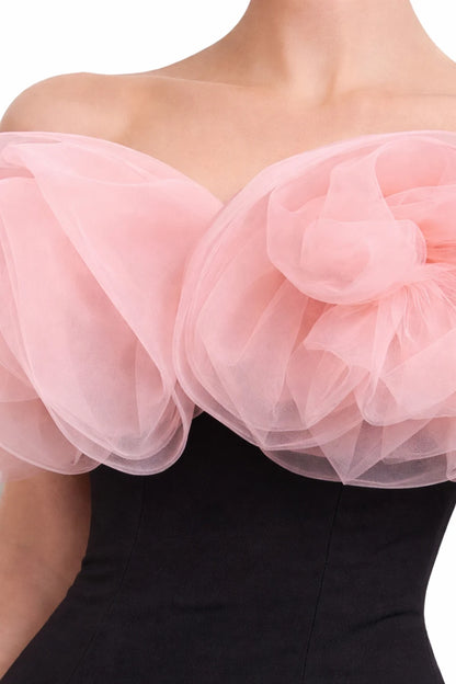 Elizabeth Classic Off Shoulder Gown