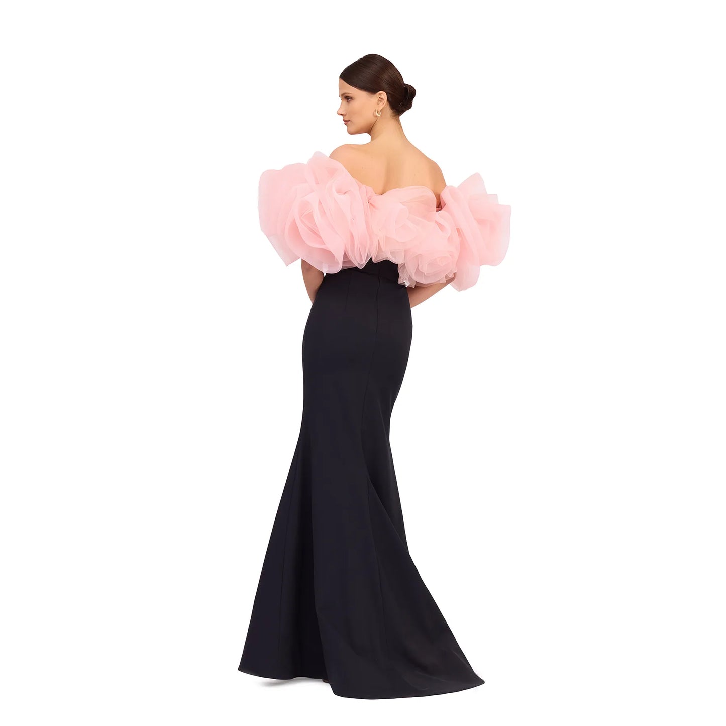 Elizabeth Classic Off Shoulder Gown