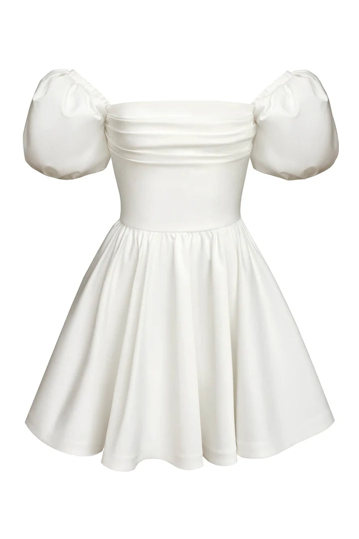 Aurelia Bodice Puffy Skirt Mini Dress