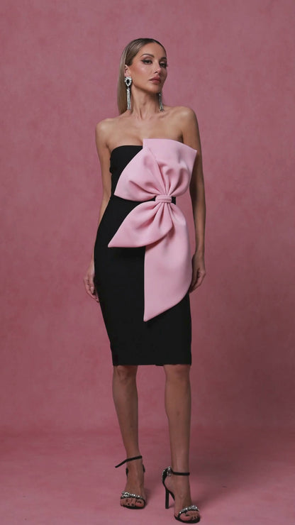 Eiffel de Paris Bow Bandage Mini