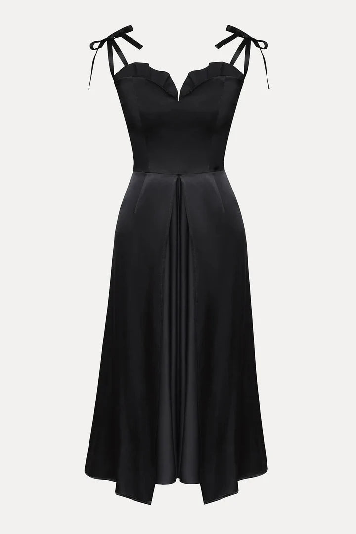 Luna Slit Flowy Dress