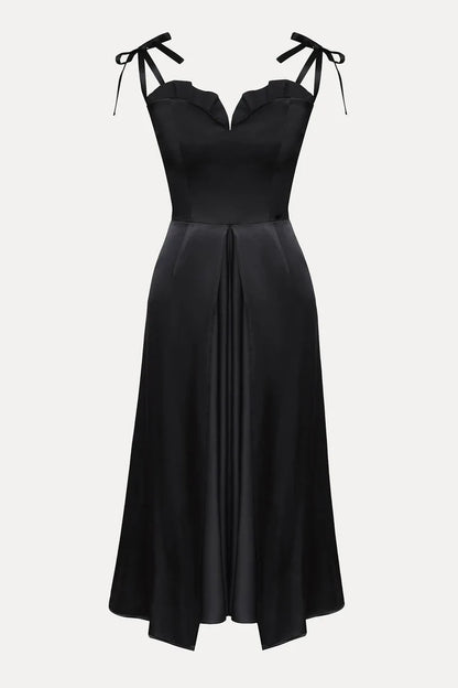 Luna Slit Flowy Dress