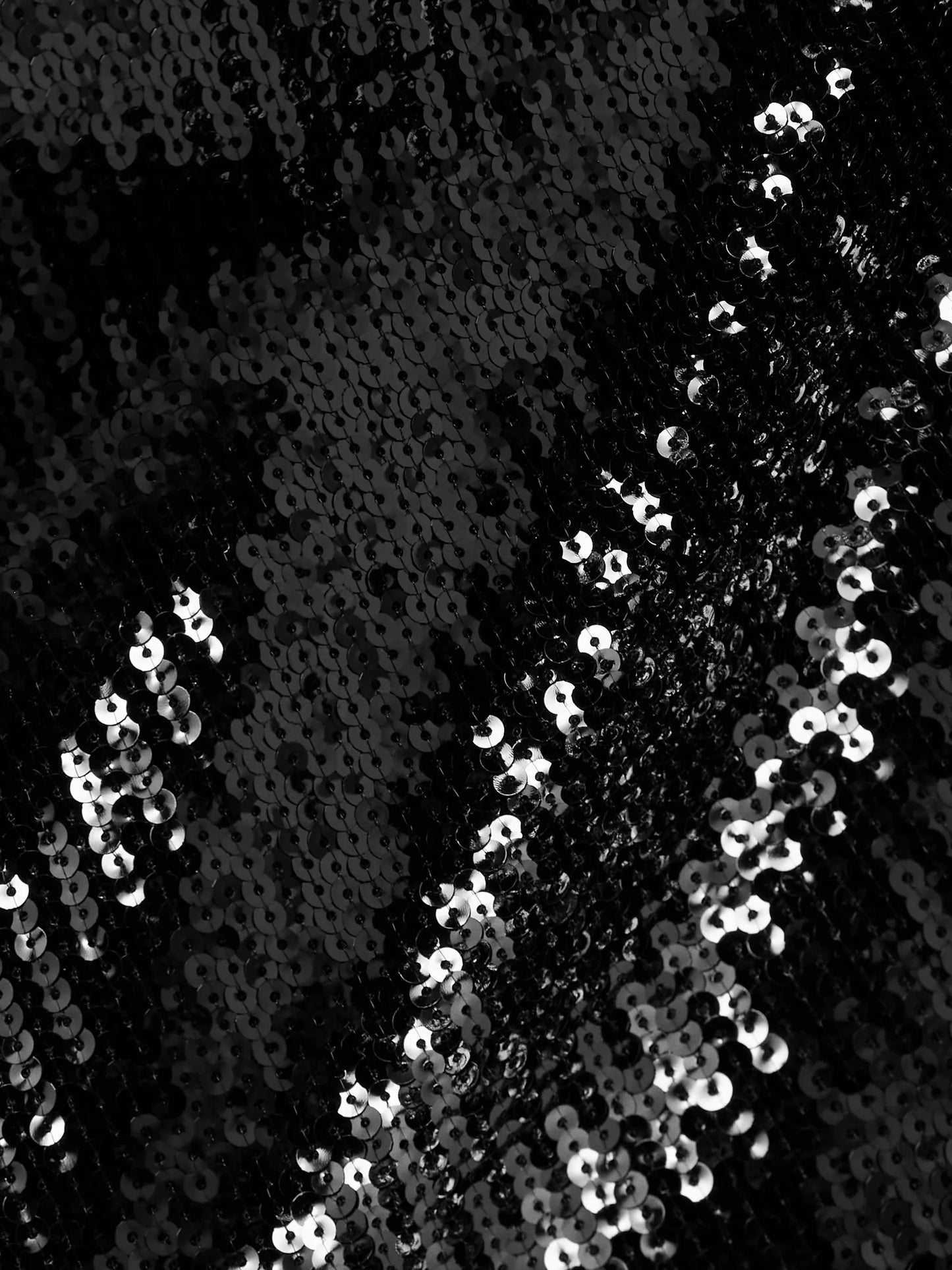 Galvan Sequin Side Slit Skirt