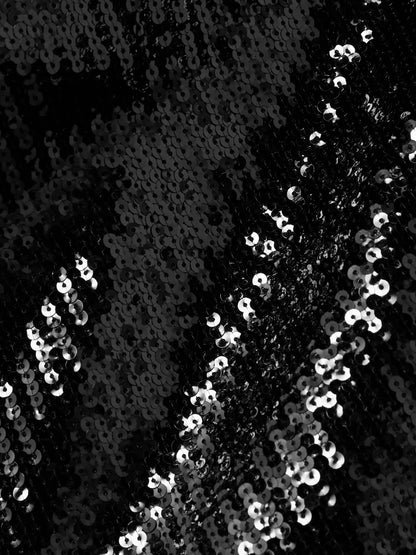 Galvan Sequin Side Slit Skirt