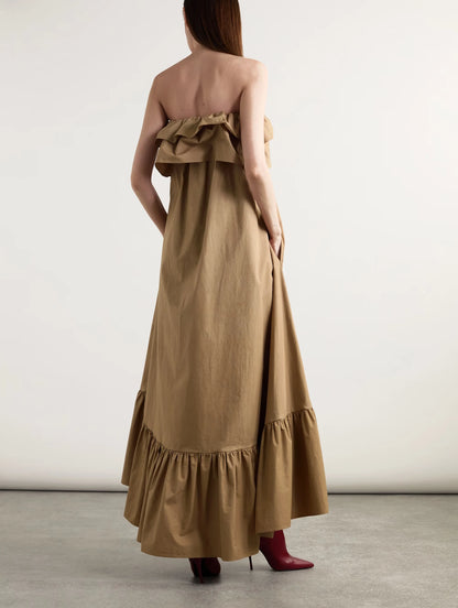 Laurent Gauche Strapless Maxi